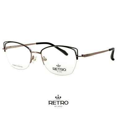 RETRO Milano 12K69 C1 Okulary korekcyjne