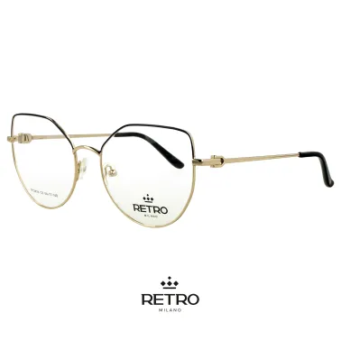 RETRO Milano 12K74 C3 Okulary korekcyjne