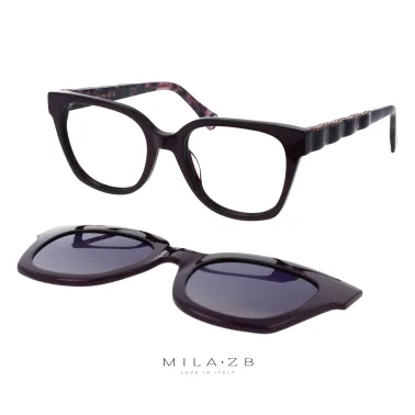 Mila ZB MZ233 V04 Okulary korekcyjne + Clip przeciwsłoneczny