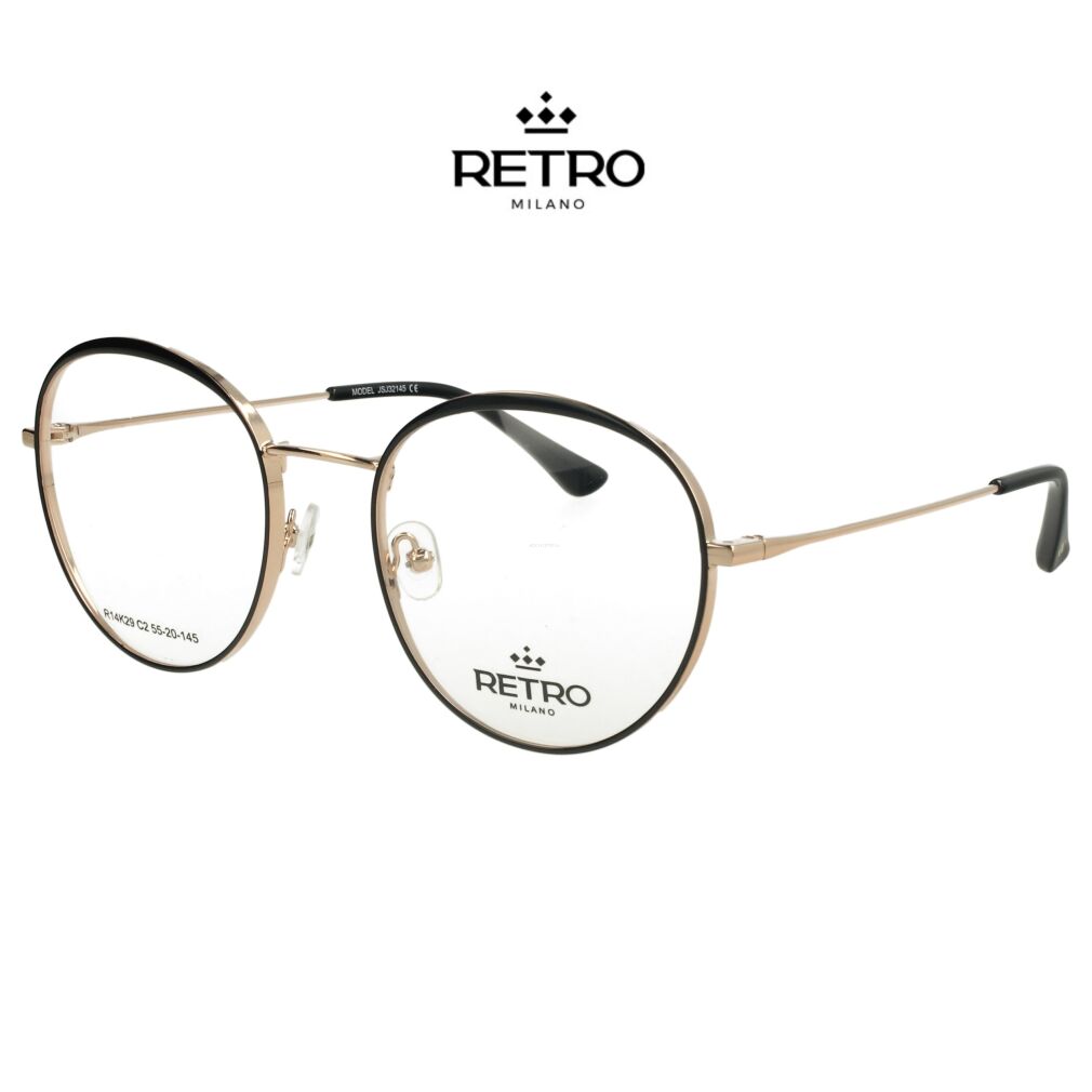 RETRO Milano R14K29 C2 Okulary korekcyjne