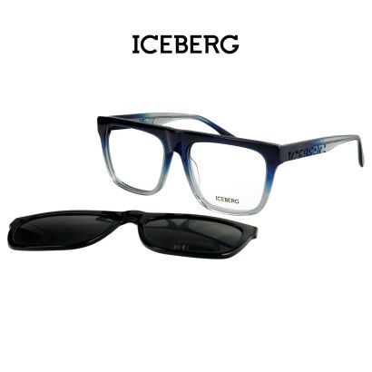 Iceberg IC341 C03 Okulary korekcyjne z nakładką polaryzcyjną