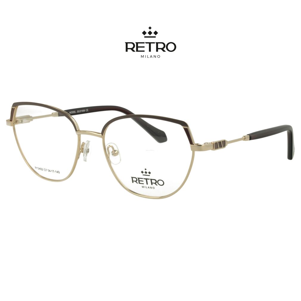 RETRO Milano R13K62 C7 Okulary korekcyjne