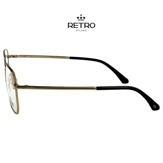 RETRO Milano R14K52 C2 Okulary korkcyjne z nakładką przeciwsłoneczną - 5