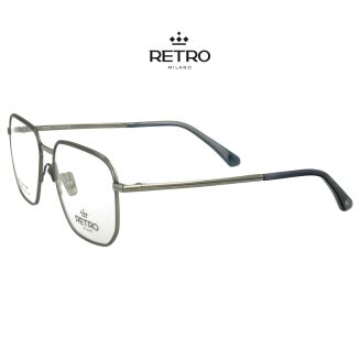 RETRO Milano R14K52 C1 Okulary korkcyjne z nakładką przeciwsłoneczną - 5