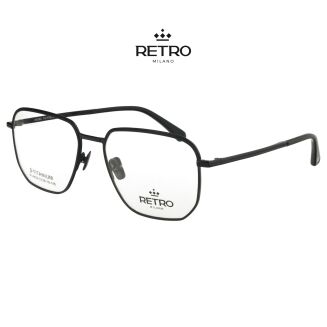 RETRO Milano R14K52 C3 Okulary korkcyjne z nakładką przeciwsłoneczną - 3