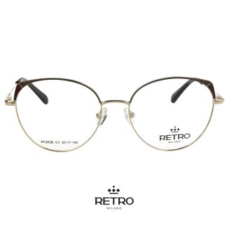 RETRO Milano R13K36 C2 Okulary korekcyjne - 3