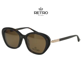 Retro Milano R10V10 C2 okulary korekcyjne + nakładka przeciwsłoneczna - 8
