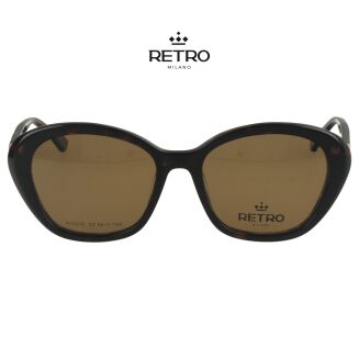 Retro Milano R10V10 C2 okulary korekcyjne + nakładka przeciwsłoneczna - 9