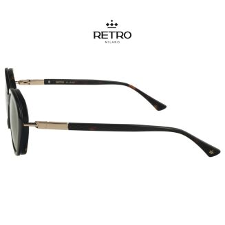 Retro Milano R10V10 C2 okulary korekcyjne + nakładka przeciwsłoneczna - 6