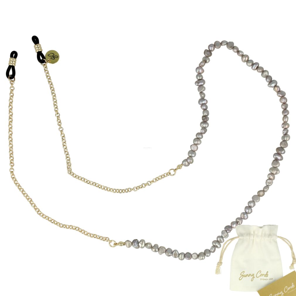 Łańcuszek do okularów 4 Sunny Cords Bead It Pearl 