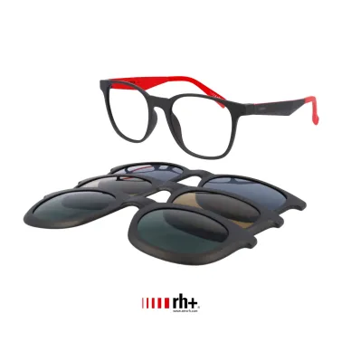 ZeroRh+ RH457 C03 Okulary korekcyjne + nakładki przeciwsłoneczne