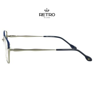 RETRO Milano R13K67 C7 Niebieski Okulary korekcyjne - 3
