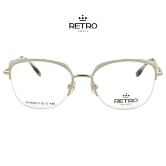RETRO Milano R14K36 C1 Okulary korekcyjne - 2