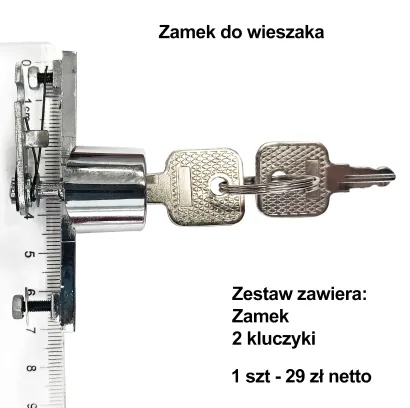 Zamek do wieszaka