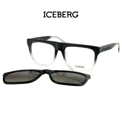 Iceberg IC341 C04 Okulary korekcyjne  z nakładką polaryzcyjną