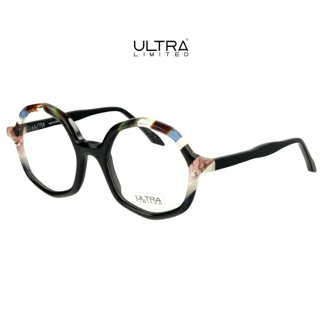 Ultra Limited SESTIERE Czarny Okulary korekcyjne