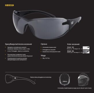  CATERPILLAR Model: CAT SHIELD 104 Ochrone przeciwsłoneczne - 6