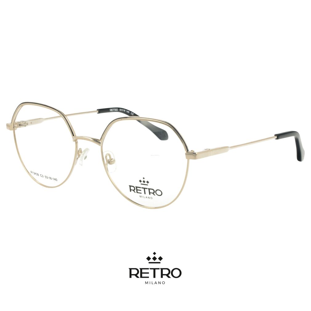 RETRO Milano R13K39 C3 Okulary korekcyjne