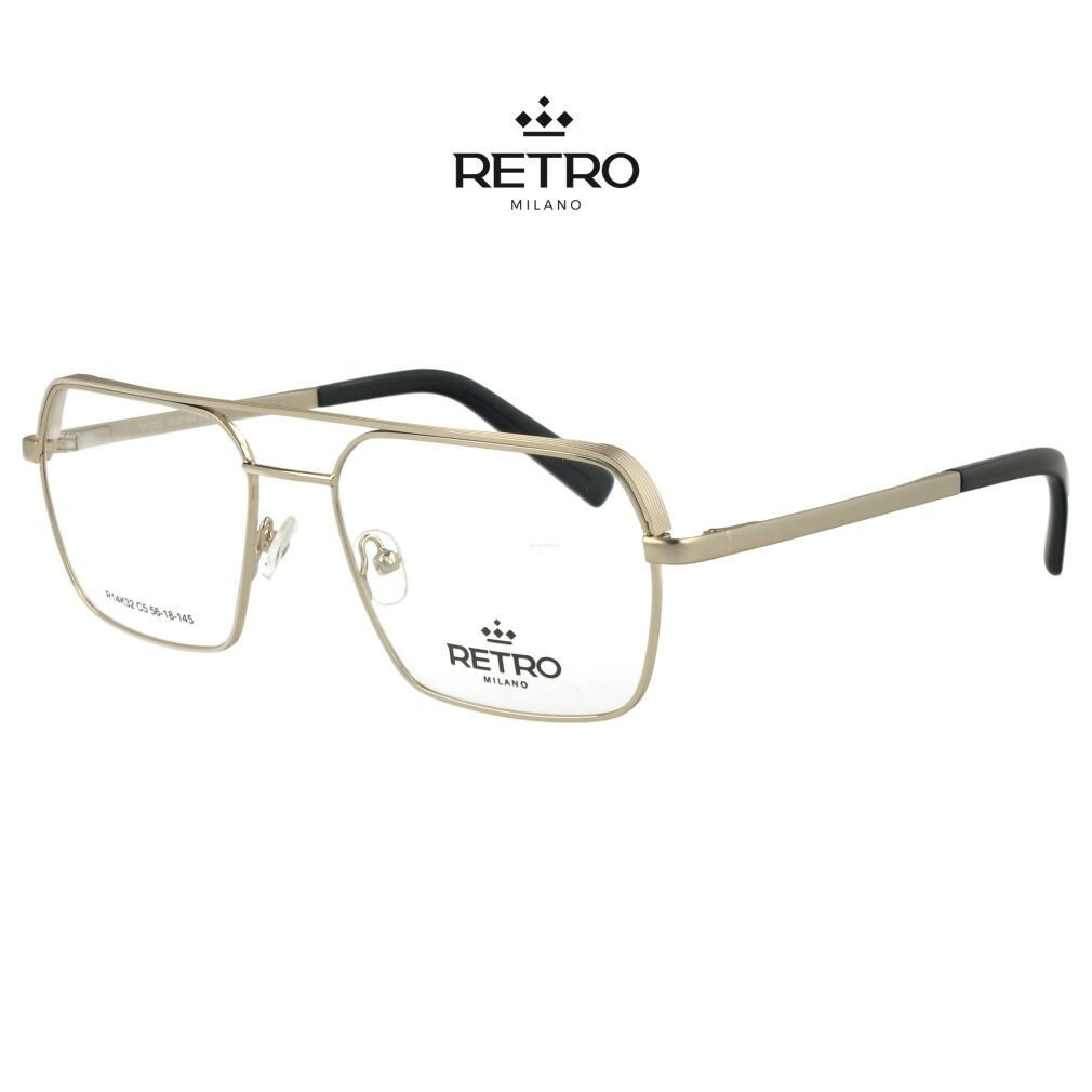 RETRO Milano R14K32 C5 Okulary korekcyjne