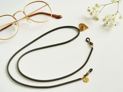 Łańcuszek do okularów Sunny Cords 38 Bibi Gold