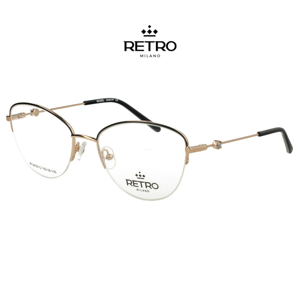 RETRO Milano R14K30 C1 Okulary korekcyjne