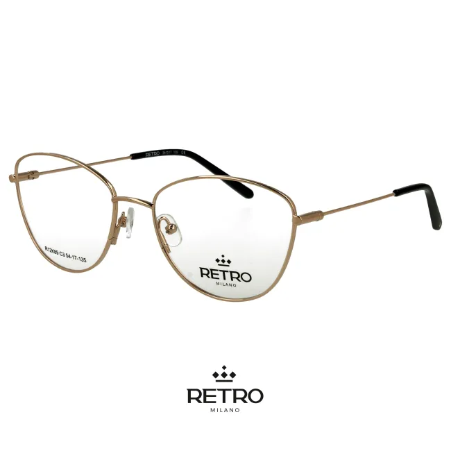 RETRO Milano 12K89 C3 Okulary korekcyjne