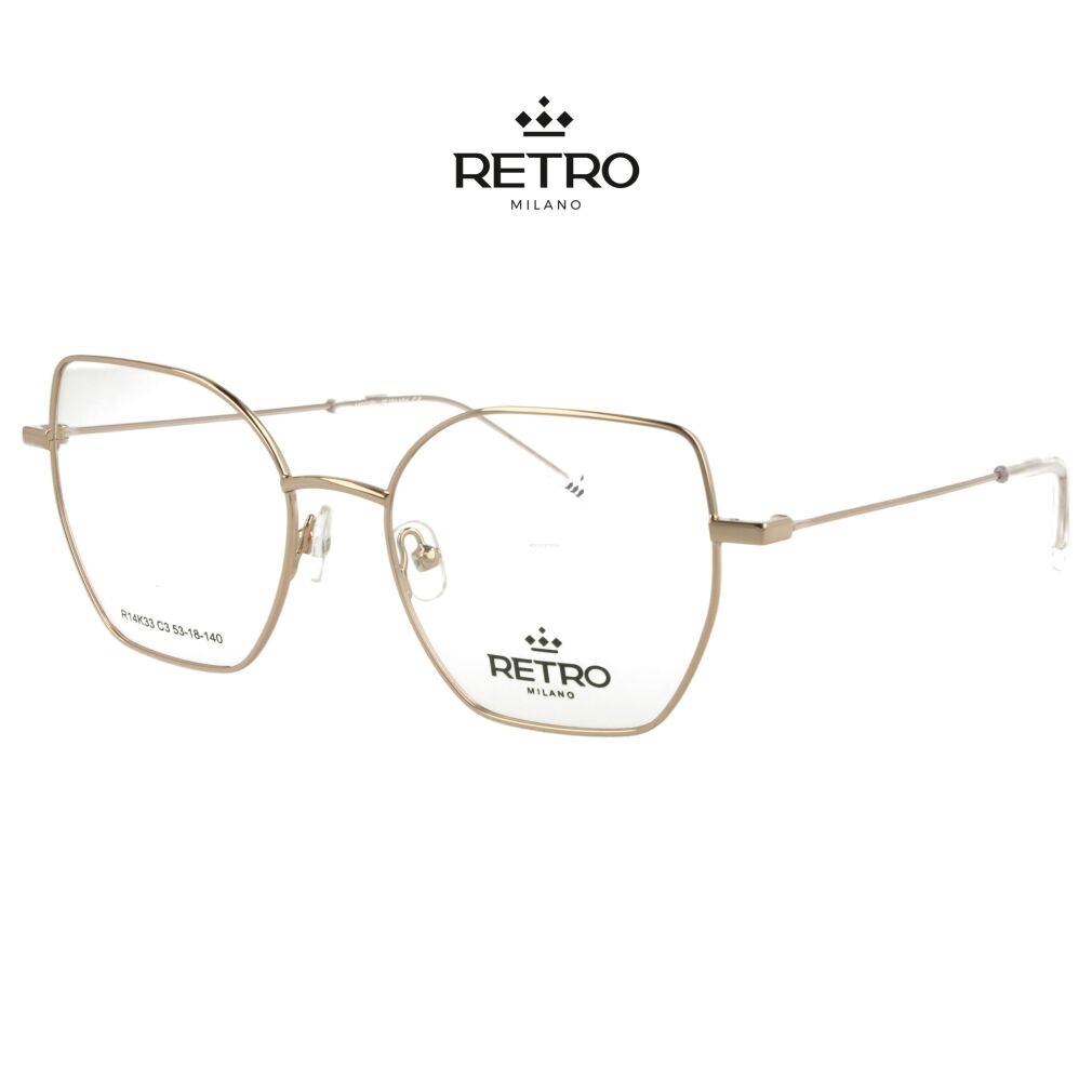RETRO Milano R14K33 C3 Okulary korekcyjne