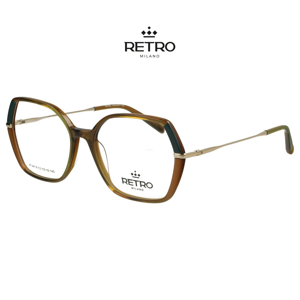 RETRO Milano R14K18 C3 okulary Korekcyjne