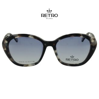 Retro Milano R10V10 C3 okulary korekcyjne + nakładka przeciwsłoneczna - 9