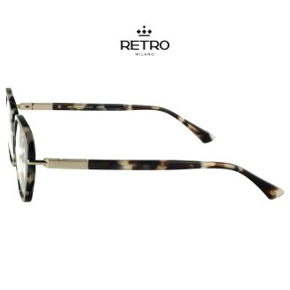 Retro Milano R10V10 C3 okulary korekcyjne + nakładka przeciwsłoneczna - 2