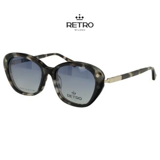 Retro Milano R10V10 C3 okulary korekcyjne + nakładka przeciwsłoneczna - 8