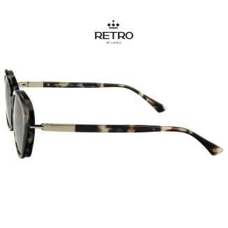 Retro Milano R10V10 C3 okulary korekcyjne + nakładka przeciwsłoneczna - 6