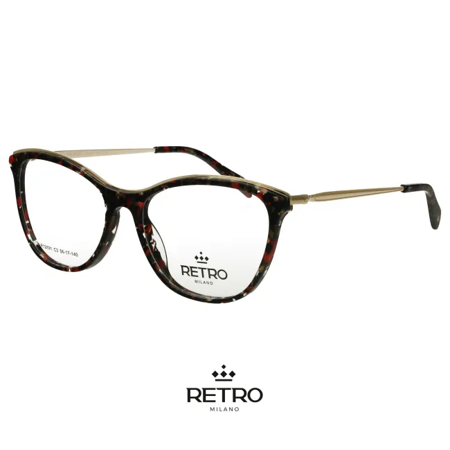 RETRO Milano 12K91 C3 Okulary korekcyjne